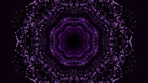 Purple Dots Background