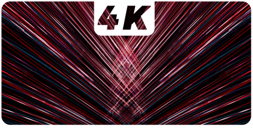 Dynamic Neon Light Beams Tunnel Animation