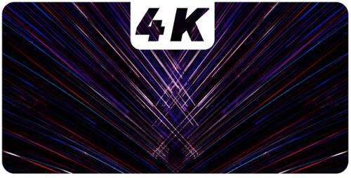 Abstract Geometric Light Streaks Tunnel Background