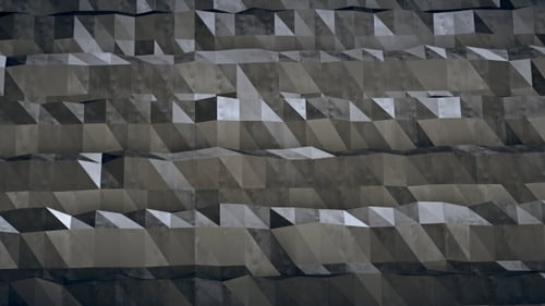 Seamless Abstract Geometric Dark Background Animation