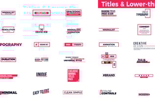 Titles & Lower-Thirds