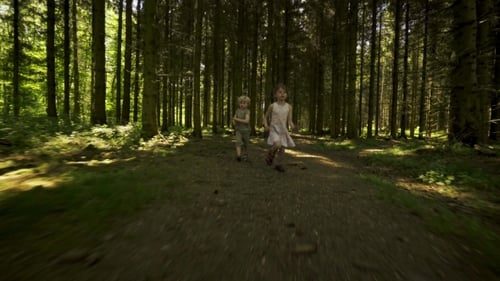 Girl and Boy Running