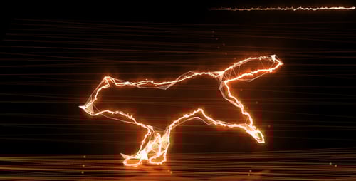 Wolf Saber Loop Hintergrund