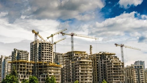 Building a House with Six Cranes