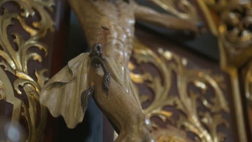 Statue of Jesus Christ in Church