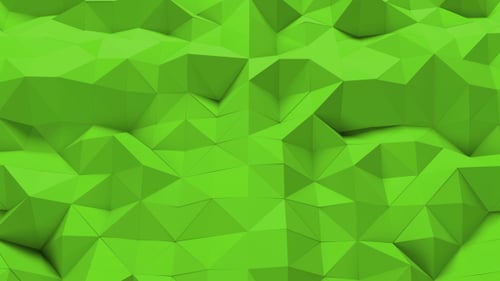 Green Polygonal Geometric Loop