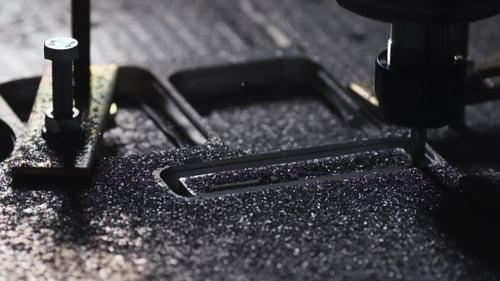 Logo Cutting on Aluminum Plate