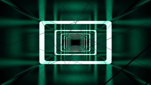 Futuristischer Tunnel