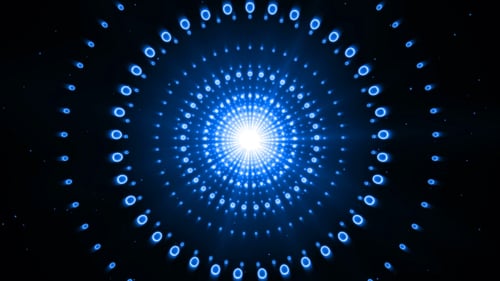 Circuito de túnel azul