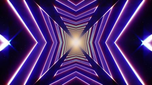 3D-Weltraumweg-Schleife