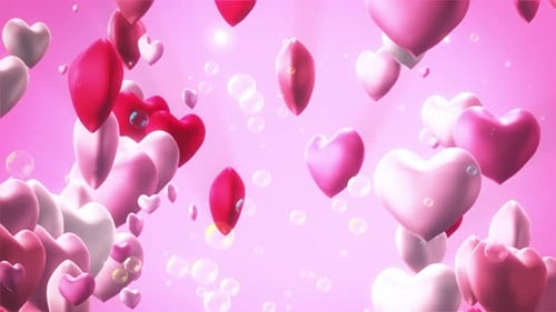 Valentinstag Bubble 04 4K