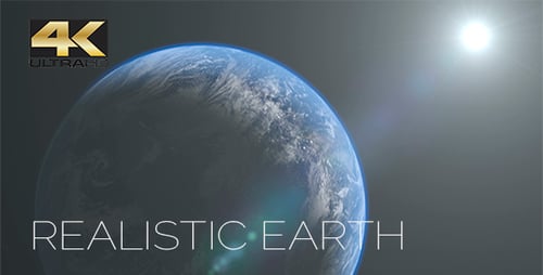 Realistic Planet Earth for Cinema