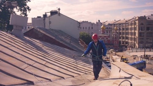 Cleaning and Painting Metal Roof