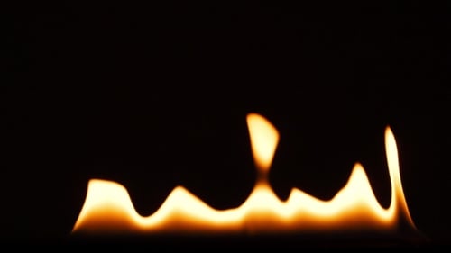 Flames on Black