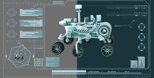 Interface gráfica do monitor espacial