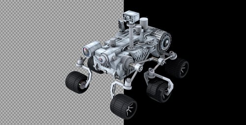 3d Object Space Rover
