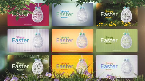 Floral Easter Egg Ident