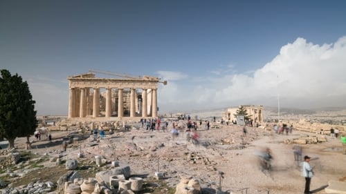 Parthenon Temple on Athenian Acropolis, Athens, Greece