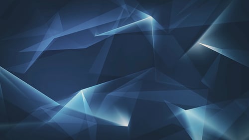Dynamic Blue Abstract Geometric Loop Background