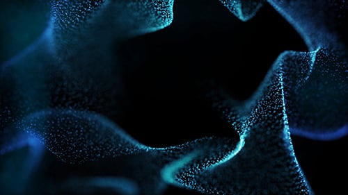 Blaue Hintergrundschleife für gleitende