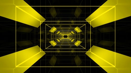 VJ Neon Light Tunnel