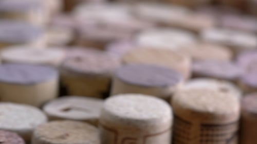 corchos de vino giratorios