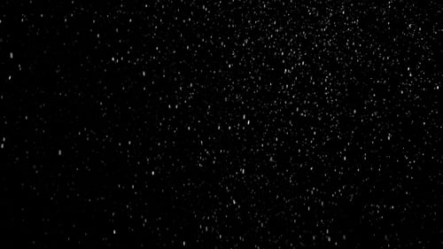 Schneit gegen Schwarz