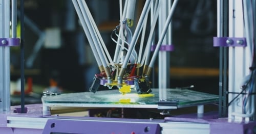 Three Dimensional Printing in Process