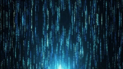 Abstrakter Hintergrund des Binärcodes