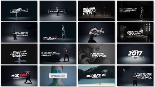Minimal Art Titles