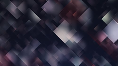 Seamless Loop of Dynamic Abstract Geometric Shapes Background