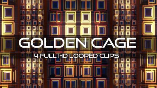 Golden Cage VJ Loop