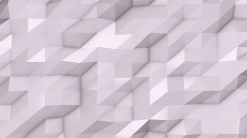 Light Gray Geometric Low Poly Abstract Animated Background Loop