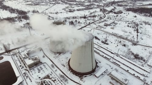 Large Pipe Plant for the Production of Thermal Energy