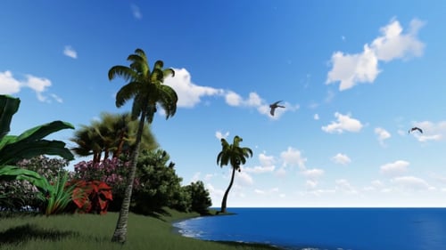 The Green Beach