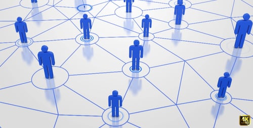 Social Network Connection Background