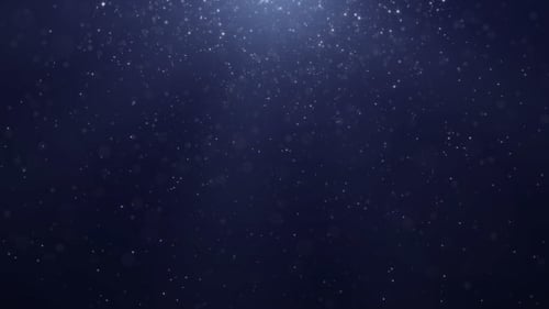 Fallende Sterne Tiefblau