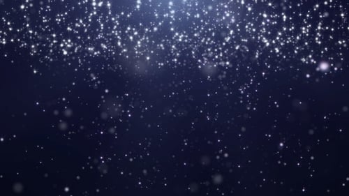 Elegant Falling Sparkling Particles Celebration Background