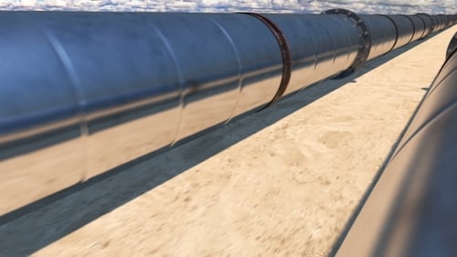 2 Oil Pipes in Desert, Loop