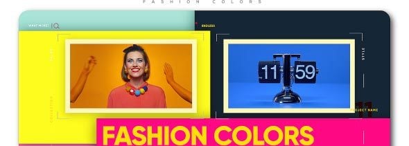 Fashion Colors Elegance Slideshow