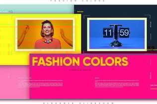 Fashion Colors Elegance Slideshow