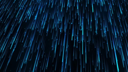 Blue Falling Particles Loop