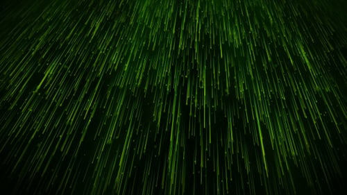 Green Falling Particles Loop