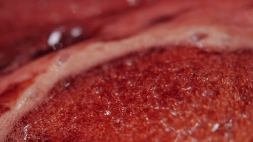 Fundo de geléia de cranberries