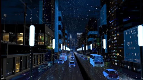 Ciudad futurista