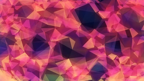 Dynamic Abstract Geometric Polygonal Background Animation