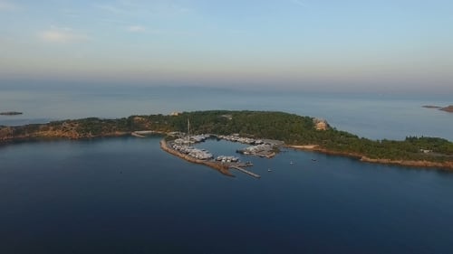 Aerial View of Athens in Greece
