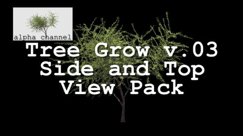Tree Grow v. 03 Side and Top View Pack