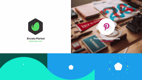 Clean Minimal Logo Reveal – Simple 2D Flat Intro Animation Corporate Branding Modern Presentation