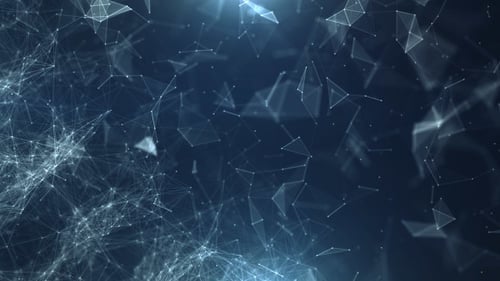 Abstract Plexus Network Background Loop